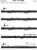 Three Little Birds (alto Saxophone) Sheet Music