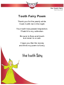 Sample Tooth Fairy Poem Template