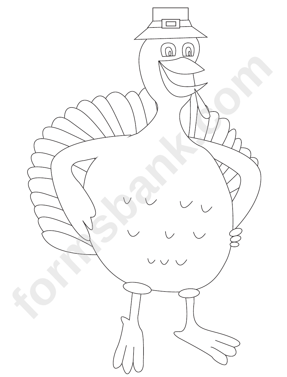 Thanksgiving Turkey Template