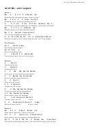 All Of Me - John Legend (arr. By: Melissa Hoover)