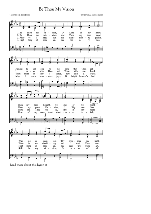 Be Thou My Vision (Tab Chords And Lyrics By Alison Krauss) Printable pdf