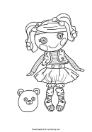 Lalaloopsy Coloring Pages For Kids