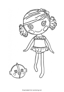 Lalaloopsy Coloring Pages For Kids