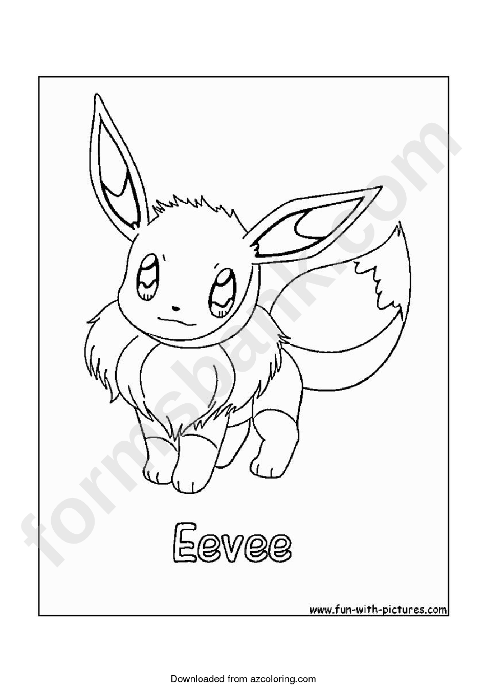 Featured image of post Pokemon Coloring Sheets Eevee / Coloring fun for all ages, adults and children.