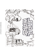 Lego Star Wars Coloring Page