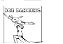 Ice Dancing Coloring Sheet Printable pdf