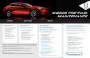 Mazda Pre-paid Maintenance Schedule