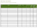 Sre Prospective Students Sign-in Sheet Template