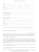 Personal Release Form