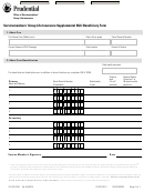 Form Sglv 8286s - Servicemembers' Group Life Insurance Supplemental Sgli Beneficiary Form