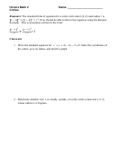 Math Worksheet Printable pdf