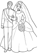 Barbie Coloring Page
