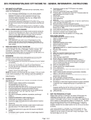 2015 Individual Income Tax Instructions - City Of Pickerington Printable pdf