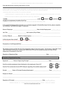 Outside Business Activity Disclosure Form