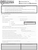 Notification Of Dissolution Or Surrender Form D5 Printable pdf
