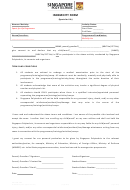 Indemnity Form (sports For Life)