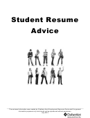 Student Resume Advice