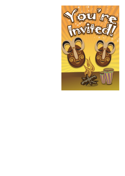 Invitation Templates printable pdf download