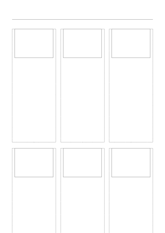 Blank Paper - 6 Per Page Printable pdf