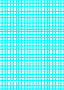Graph Paper With Five Lines Per Inch