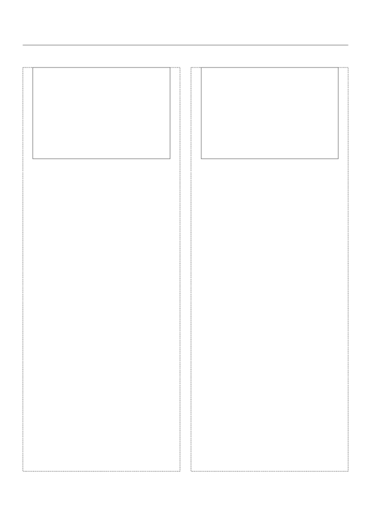 Blank Paper - 2 Per Page Printable pdf