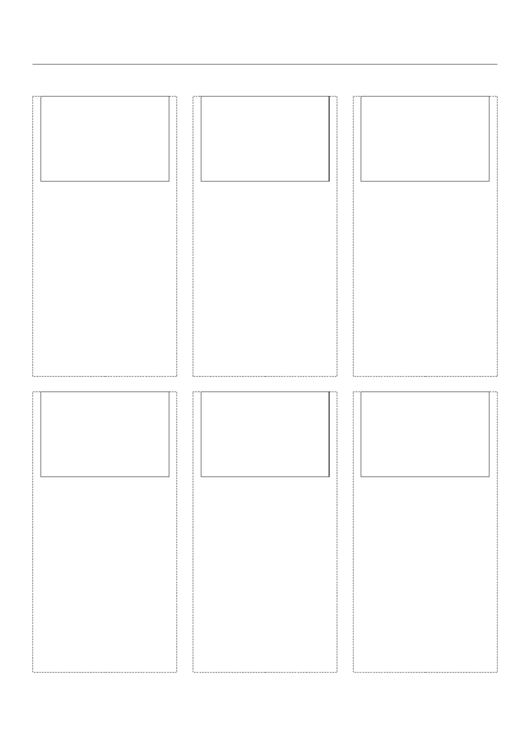 Blank Paper - 6 Per Page Printable pdf
