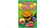 Halloween Invitation Template