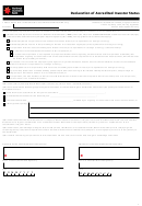 Fillable Declaration Of Accredited Investor Status Printable pdf