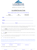 Accredited Investor Form