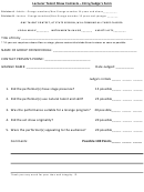 Entry And Judging Form