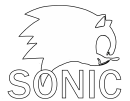 Sonic Coloring Sheets