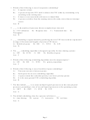 Computer Science Test Template