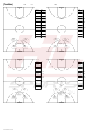 Basketball Lineup Sheet