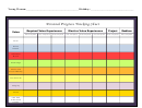 Personal Progress Tracking Sheet