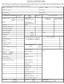 Monthly Expenses Form
