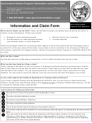 Government Claims Program Information And Claim Form
