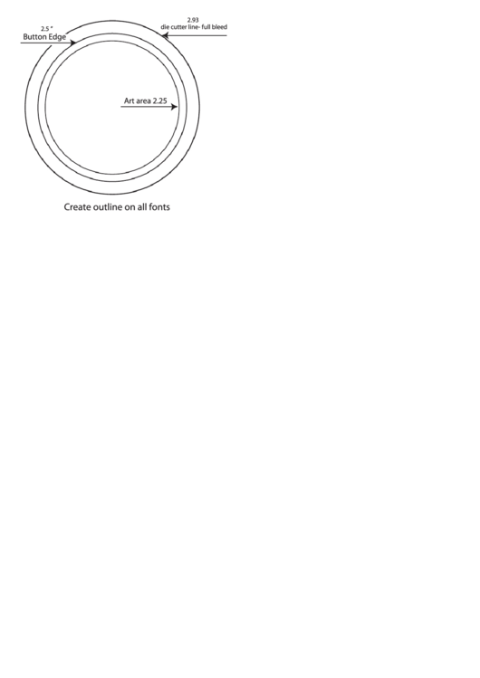 2.5 Inch Button Template Printable pdf