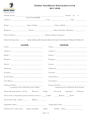 Student Enrollment Information Form