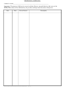 Child Day Care Log Template