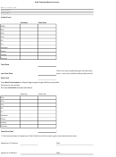 Cash Counting Sheet For Events