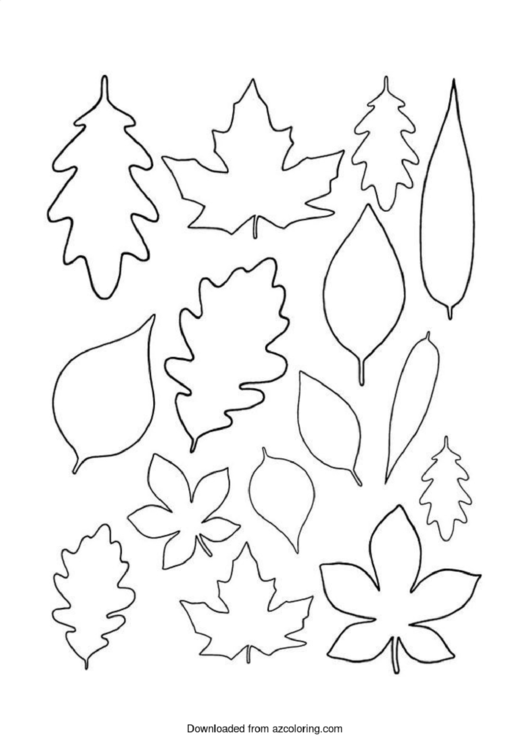 Paper Leaf Templates