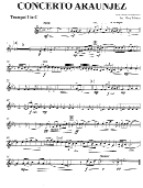 Concerto Araunjez (trumpet 1 In C)