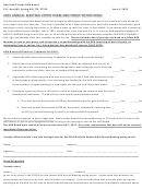 2015 Annual Meeting Voter Form And Proxy Voter Form - Oak Lake Estates