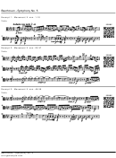 Beethoven - Symphony No. 5 Printable pdf