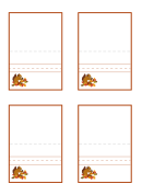 Place Cards Template