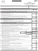 Form 4972-k 2011 Kentucky Tax On Lump-sum Distributions