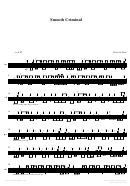 Alien Ant Farm - Smooth Criminal Drum Sheet Music Printable pdf