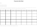 Frequency Data Sheet