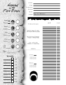 Legend Of The 5 Rings Character Sheet