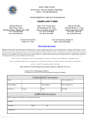 Complaint Form - Environmental Protection